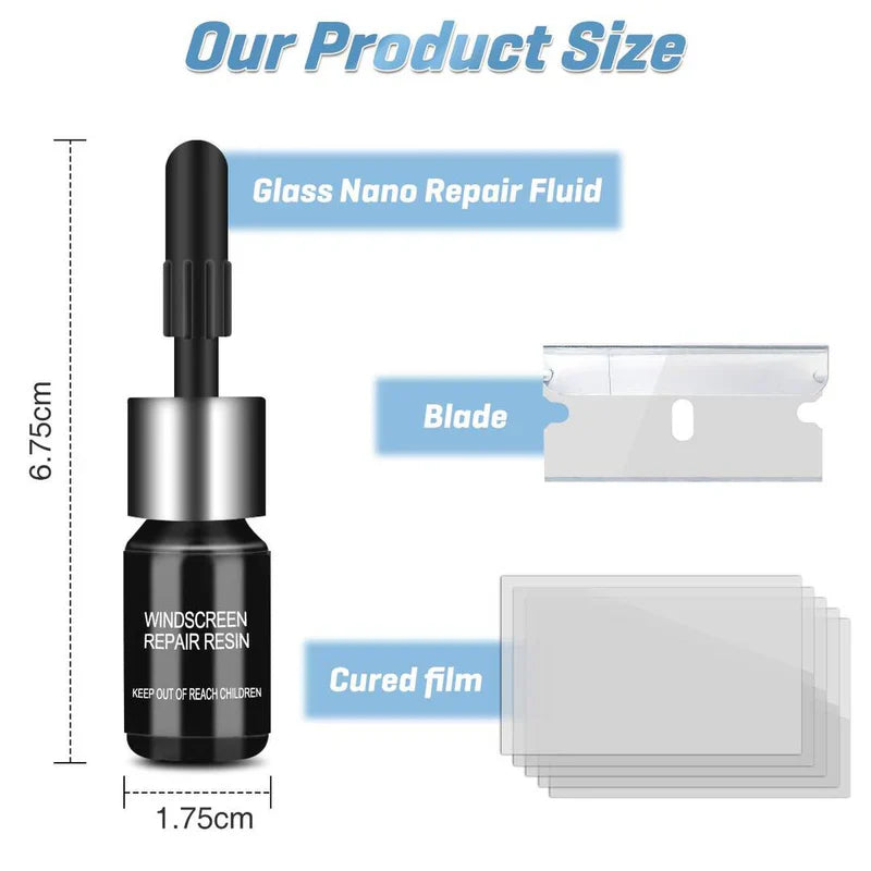 Windshield Crack Repair Kit
